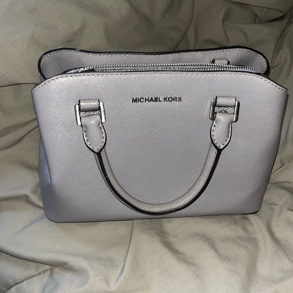 Michael Kors Saffiano leather Savvanh satchel *open to reasonable offers*